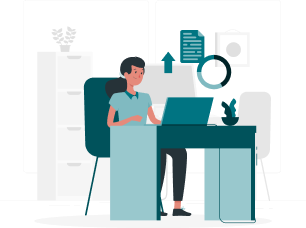 Job seeker illustration
